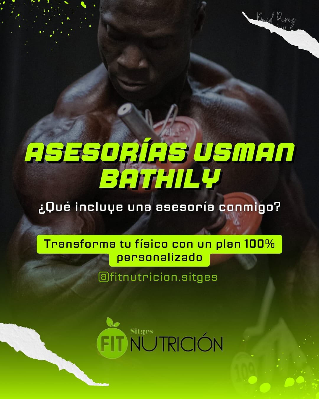 USMAN BATHILY ENTRENADOR PERSONAL CERTIFICADO